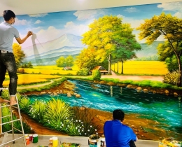 VẼ TRANH TƯỜNG