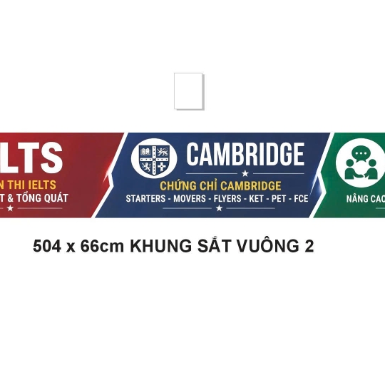 bến cát thiết kế biển hiệu Tối ưu hóa mặt tiền nhỏ hẹp: Trưng bày trọn vẹn dịch vụ cốt lõi chỉ trên một dải biển ngang!"