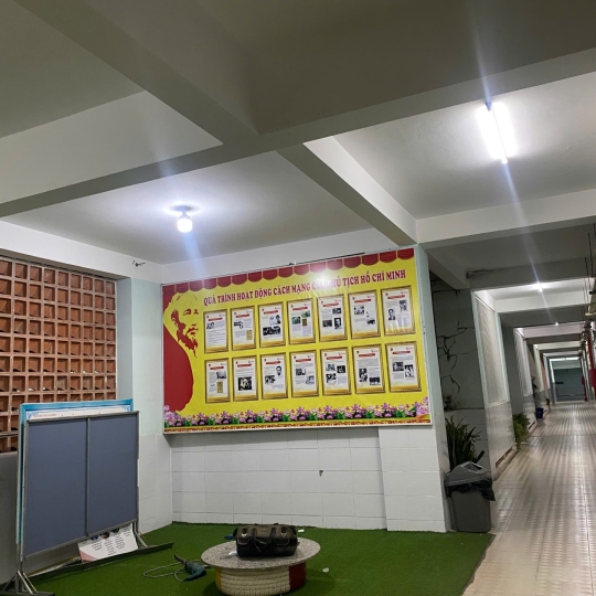 Làm Pano Trường Học, Cơ Quan Chủ Đề Văn Hóa, Lịch Sử Giá Tốt khu vực bến cát